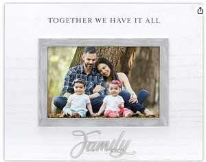 Malden International Designs 4x6 Family Together We Have It All