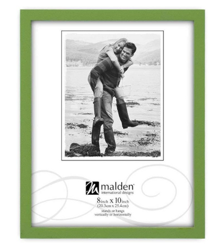 Malden International Designs Green Concept Wood Picture Frame 8x10
