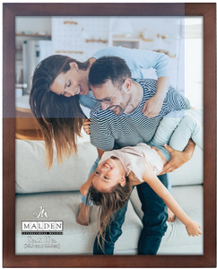 Malden International Designs Dark Walnut Concept Wood Picture Frame, 8x10