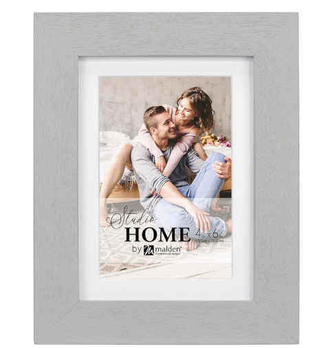 Malden International Designs 2421-46 Picture Frame, Gray