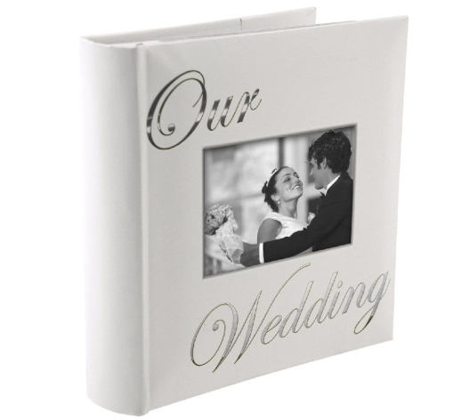 OUR WEDDING album by Malden holds 160 photos - 4x6