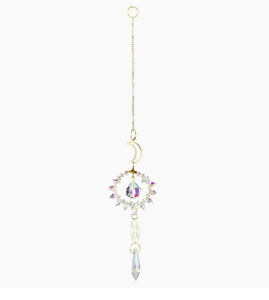 Sun/Moon Crystal Suncatcher