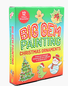 Big Gem Painting Christmas Ornaments Kit