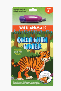Color With Water - Wild Animals