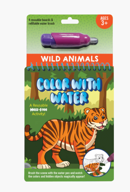 Color With Water - Wild Animals