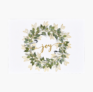Wreath of Joy Deluxe Boxed Holiday Cards