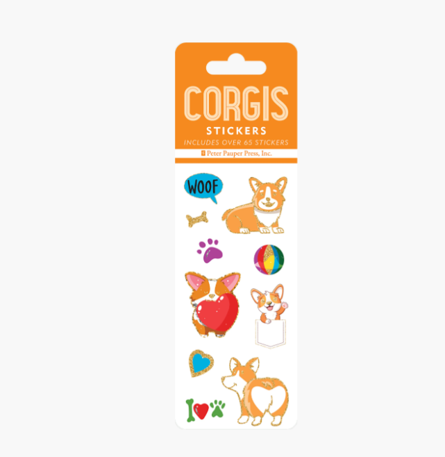 Corgis Sticker Set