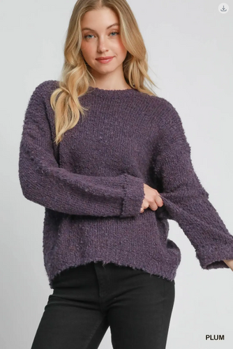Boucle Pullover Knit