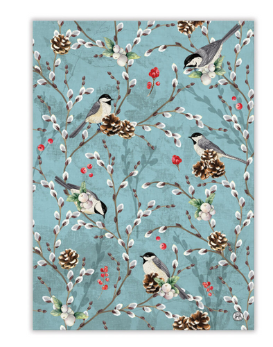 Winterberry & Balsam Kitchen Towel