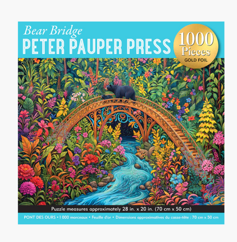Bear Bridge 1000-Piece Jigsaw Puzzle