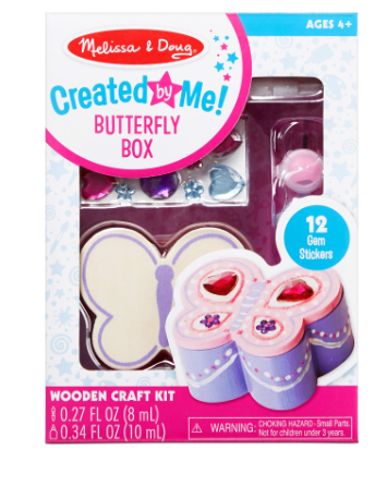 Created by Me! Butterfly Box Wooden Craft Kit