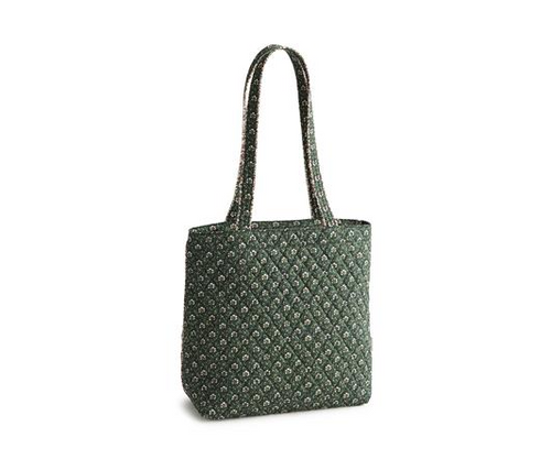 Small Original Zip Tote : Mistletoe Lattice