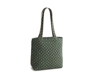 Small Original Zip Tote : Mistletoe Lattice