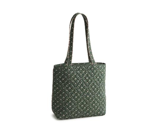 Small Original Zip Tote : Mistletoe Lattice