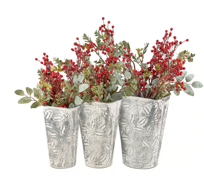 Pine Wall Buckets