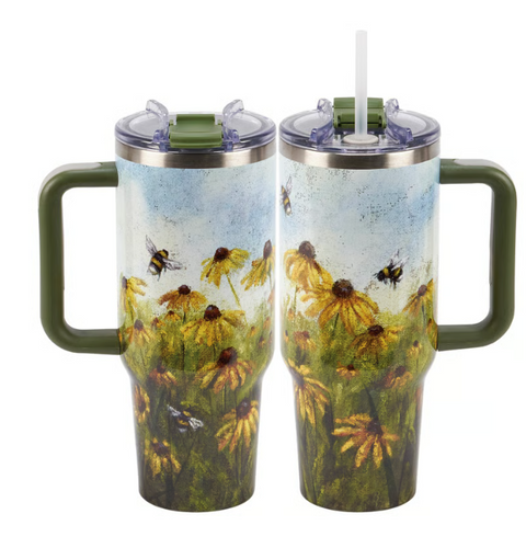 Black Eyed Susan Travel Mug
