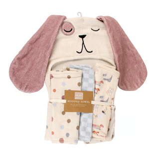 Hooded Towel Set ( Puppy )