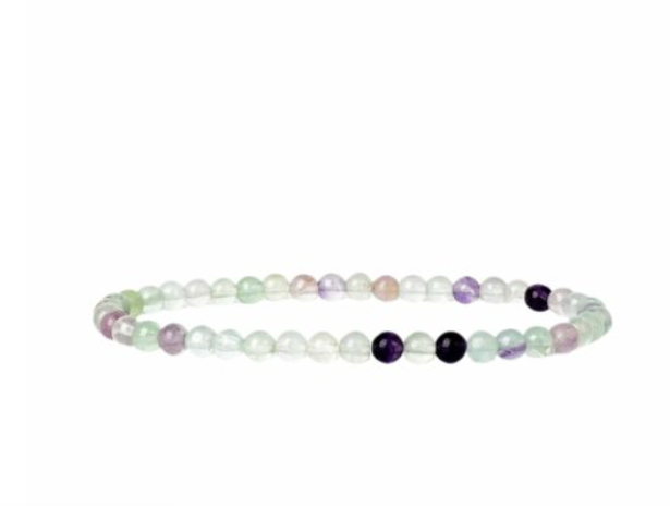 Crystal Bracelet – 4mm Fluorite