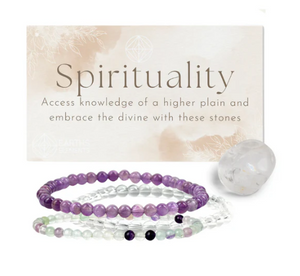 Spirituality - Intention Bracelet Set- 4mm