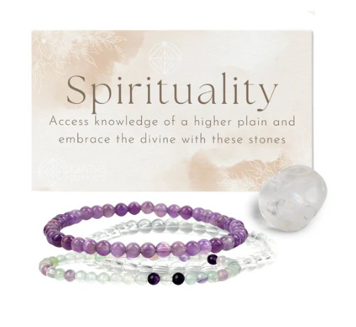Spirituality - Intention Bracelet Set- 4mm