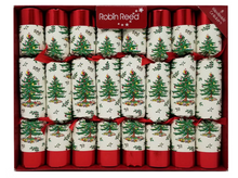 Load image into Gallery viewer, Robin Reed Spode Christmas Crackers, 8-Count 10″ Party Favors