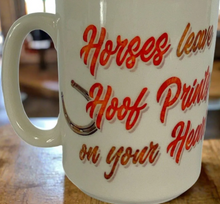 Load image into Gallery viewer, Ceramic Mug 16oz-Hoof Prints