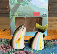 Load image into Gallery viewer, Salt and Pepper Shakers-Trout