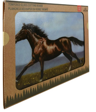 Load image into Gallery viewer, Cutting Board 12in x 16in-Running Thoroughbred