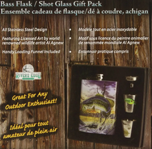 Load image into Gallery viewer, Flask and Shot Set-Bass