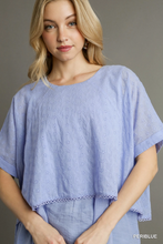 Load image into Gallery viewer, Layered Short Sleeve Top