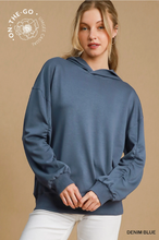 Load image into Gallery viewer, Luxeknit Rutched Sleeve Hoodie