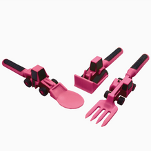 Load image into Gallery viewer, Set of 3 Construction Utensils in Pink