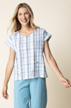 Load image into Gallery viewer, Blurred Plaid Harwich Pullover S26H