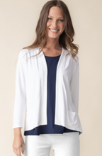 Load image into Gallery viewer, Core Travel Shirred Back Open Front Jacket S26H