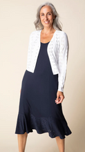 Load image into Gallery viewer, Eyelet Bloom Shawl Jacket S26H