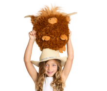 Load image into Gallery viewer, Snuggle Puff Super Soft Large Highland Cow