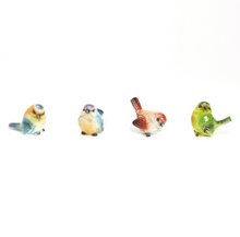 Load image into Gallery viewer, Hand Painted Bird Figurines