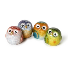 Load image into Gallery viewer, Hand Painted Owl Figurines