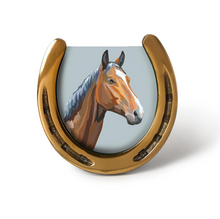 Load image into Gallery viewer, Horseshoe Photo Frame 3 1/2" x 3 1/2"