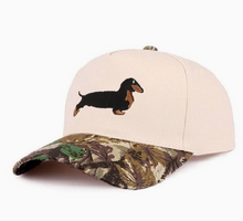 Load image into Gallery viewer, Dachshund Two Tone Cotton Hat