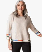 Load image into Gallery viewer, Habitat Women's Boardwalk Sweaters Raglan Mosaic Pullover