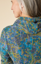 Load image into Gallery viewer, SUPER SOFT FLEECE COZY COWL TOP in Lagoon F26H
