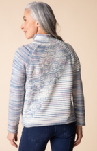 Load image into Gallery viewer, HIGHLAND HUES MIXED STITCH PULLOVER F26H