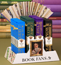 Load image into Gallery viewer, Paper Book Fans - for fans of books