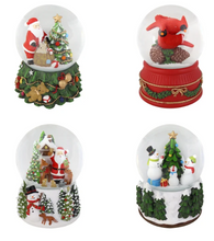 Load image into Gallery viewer, 100MM Magical Christmas Moments Water Globe - Christmas is Forever