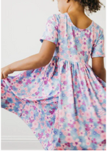 Load image into Gallery viewer, Love Blooms S/S Twirl Dress