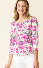 Load image into Gallery viewer, Cozy Rib floral Everyday Tee