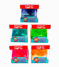 Load image into Gallery viewer, Squish &amp; Squeeze Sparkle Cube Ball Fidget Toy