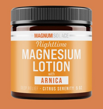 Load image into Gallery viewer, Nighttime Magnesium Lotion with ARNICA- citrus serenity