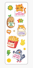 Load image into Gallery viewer, Emotional Support Sticker Set